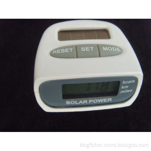 Solar pedometer